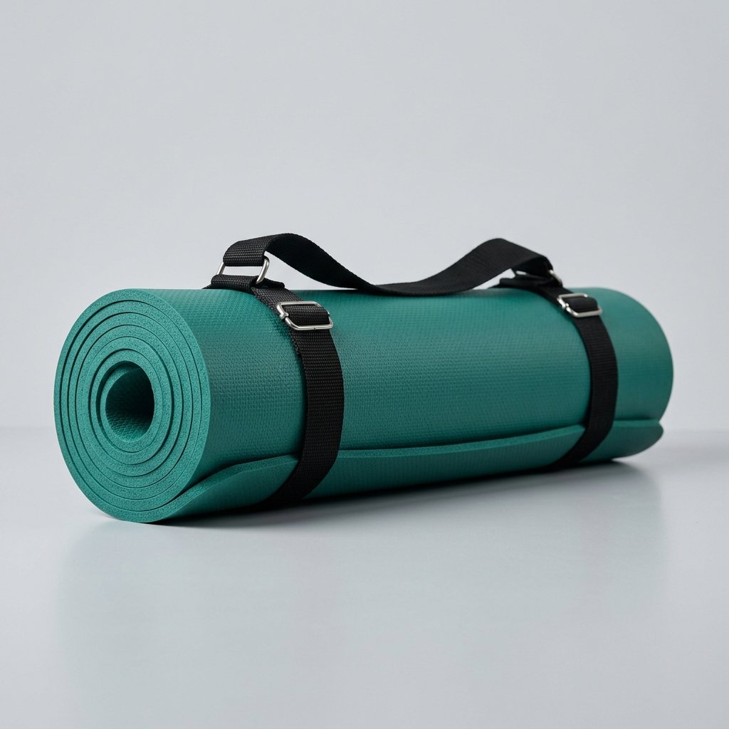 Branded Yoga Mat Back